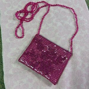 Small beaded bag